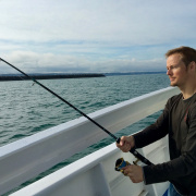 Pêcheur en mer, Dieppe, Navigation Normande